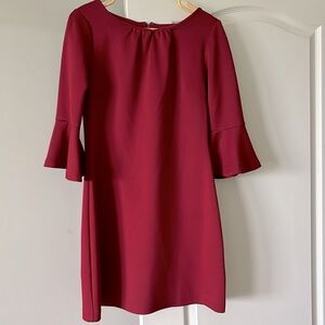 Red New York and Company dress in excellent condition. Wore a few times.